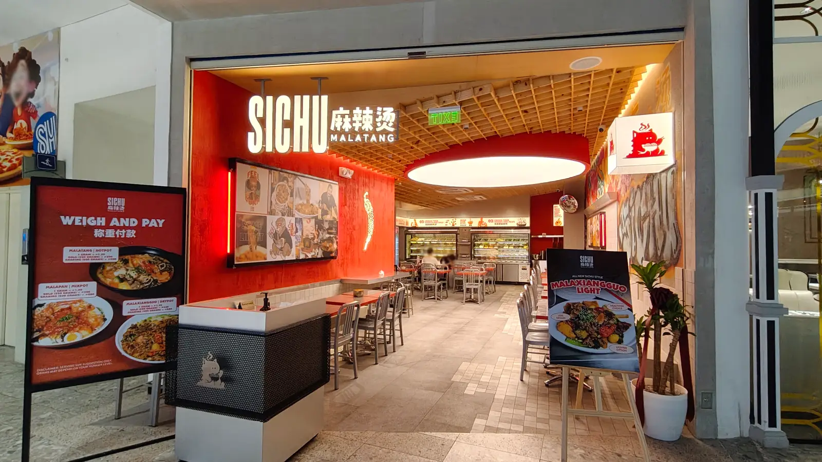 SICHU MALATANG in SM City North EDSA
